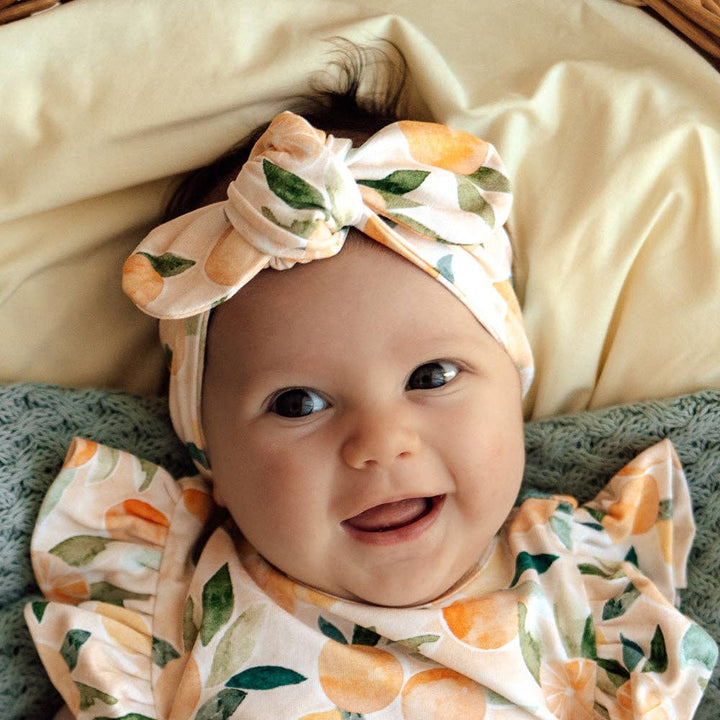 Sunny Citrus Organic Topknot