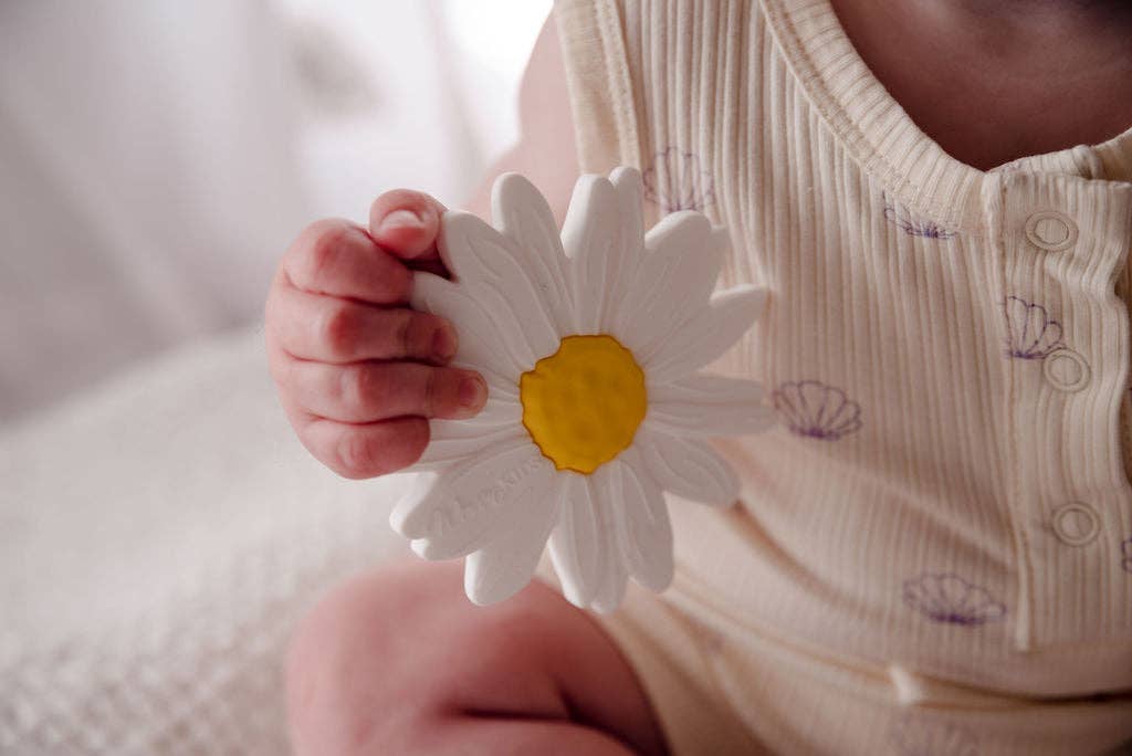 Silicone Teether - Milk Daisy