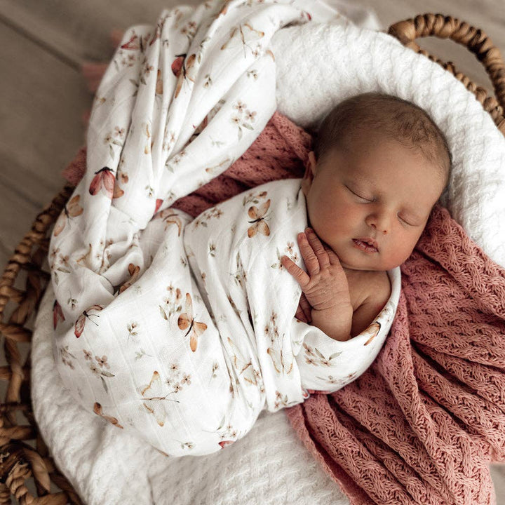 Butterfly Organic Muslin Wrap