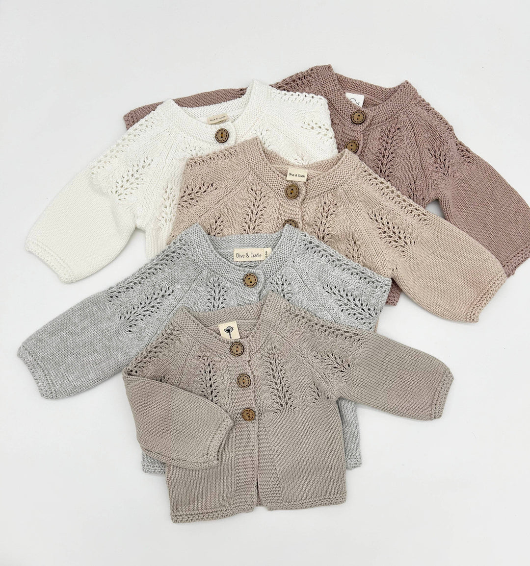 Olesya Cotton Knit Cardigan