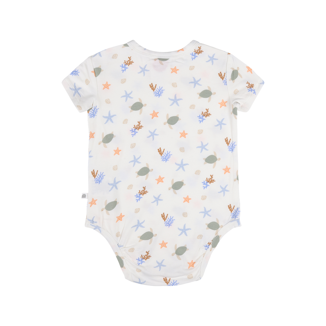 Comfy Short Sleeve Bodysuit - Underwater World