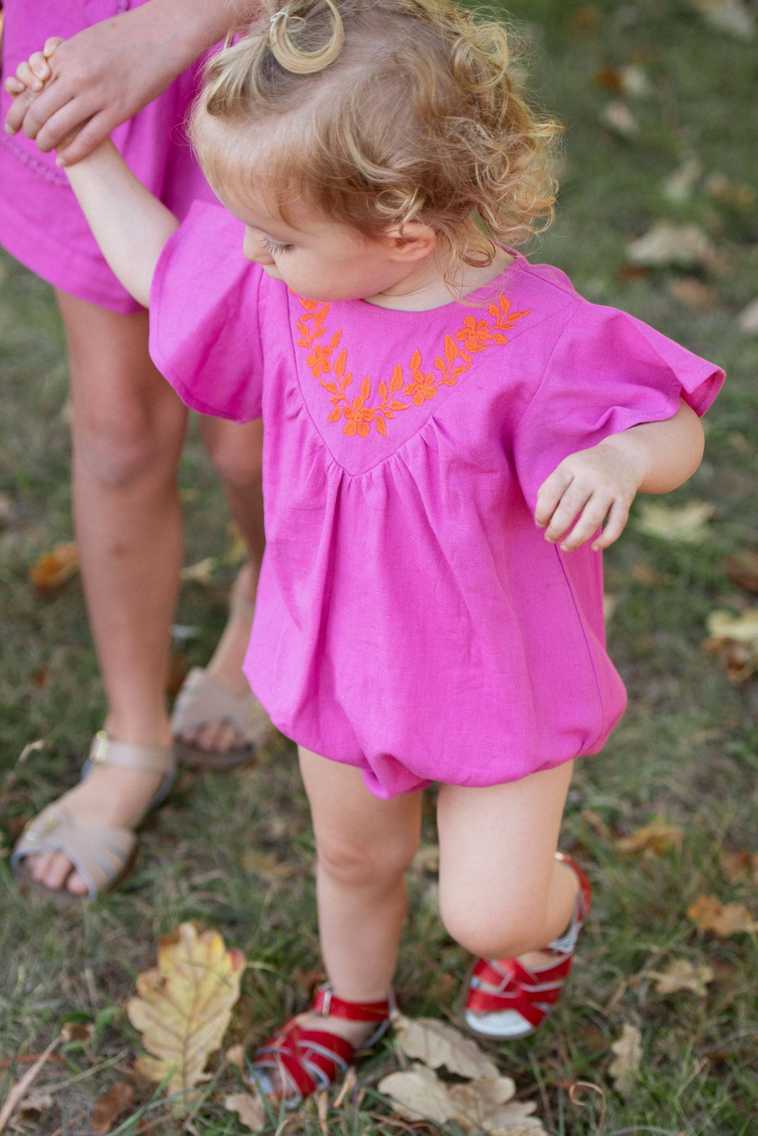 Finley Onesie Phlox Pink