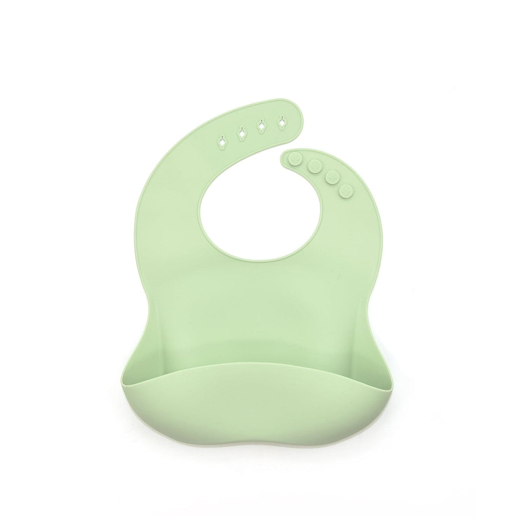 Silicone Bibs in 6 Assorted Colors