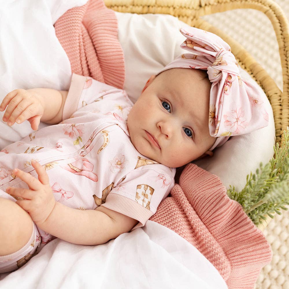 Boots & Bows Organic Snuggle Shortie