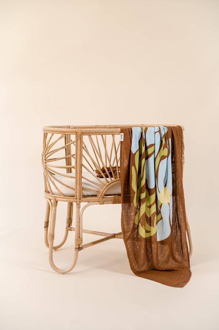 Organic Muslin Swaddle - Fleur (Limited Edition)