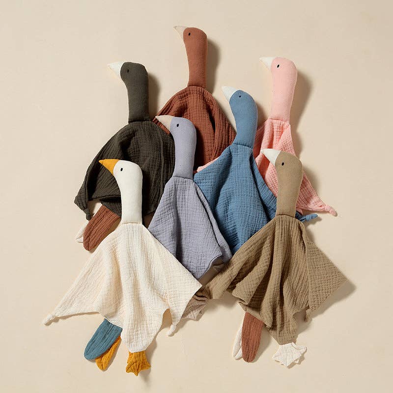 Goose Comforter Baby Security Blanket - Neptune