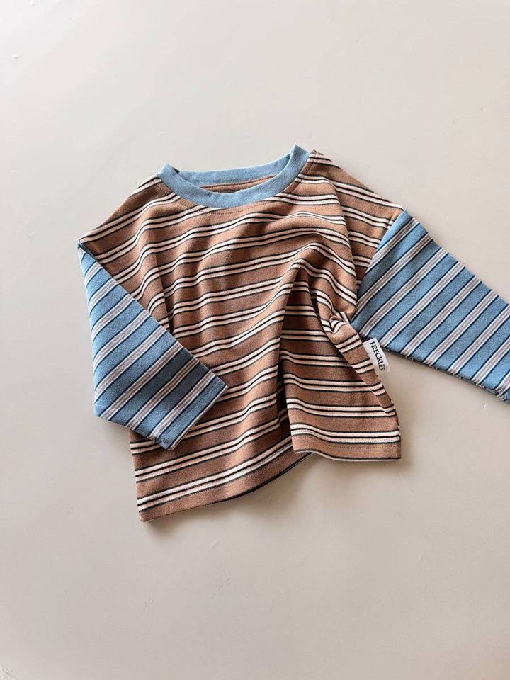Colour Block Stripe Tee | Sorrento