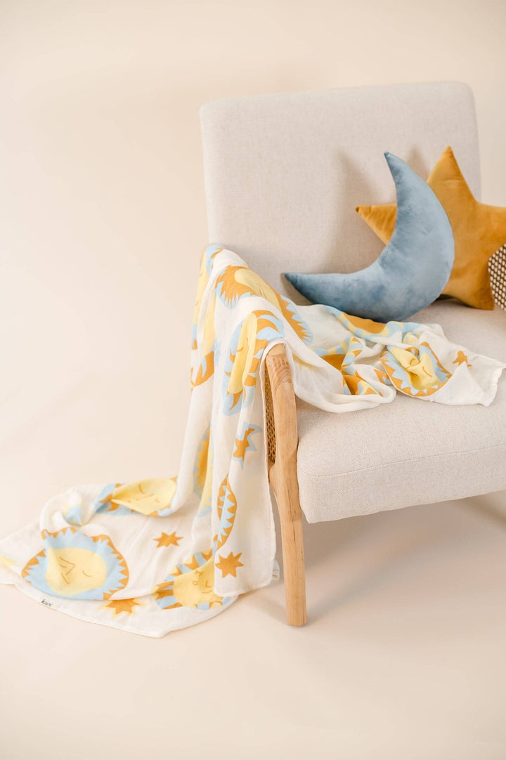 Organic Muslin Swaddle - Sunny Day (Limited Edition)