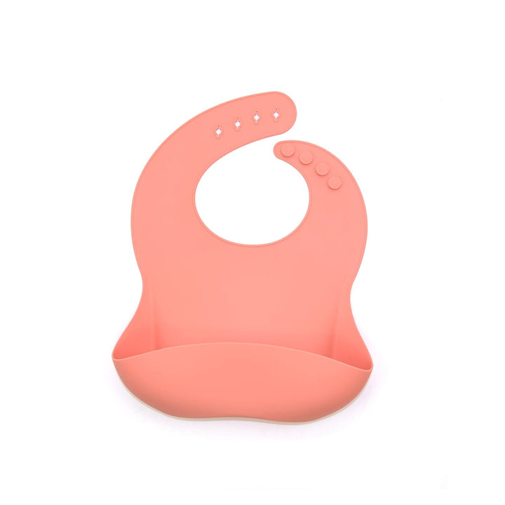 Silicone Bibs in 6 Assorted Colors