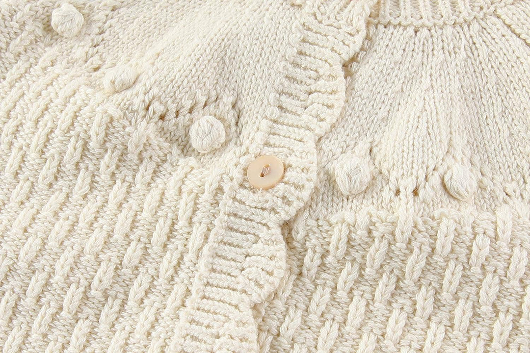 Ella Cardigan 100% cotton: 0-3M, 3-6M, 6-12M, 1-2Y, 2-3Y, 3-4Y, 4-5Y