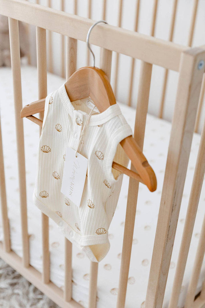 Seashell Organic Cot Sheet