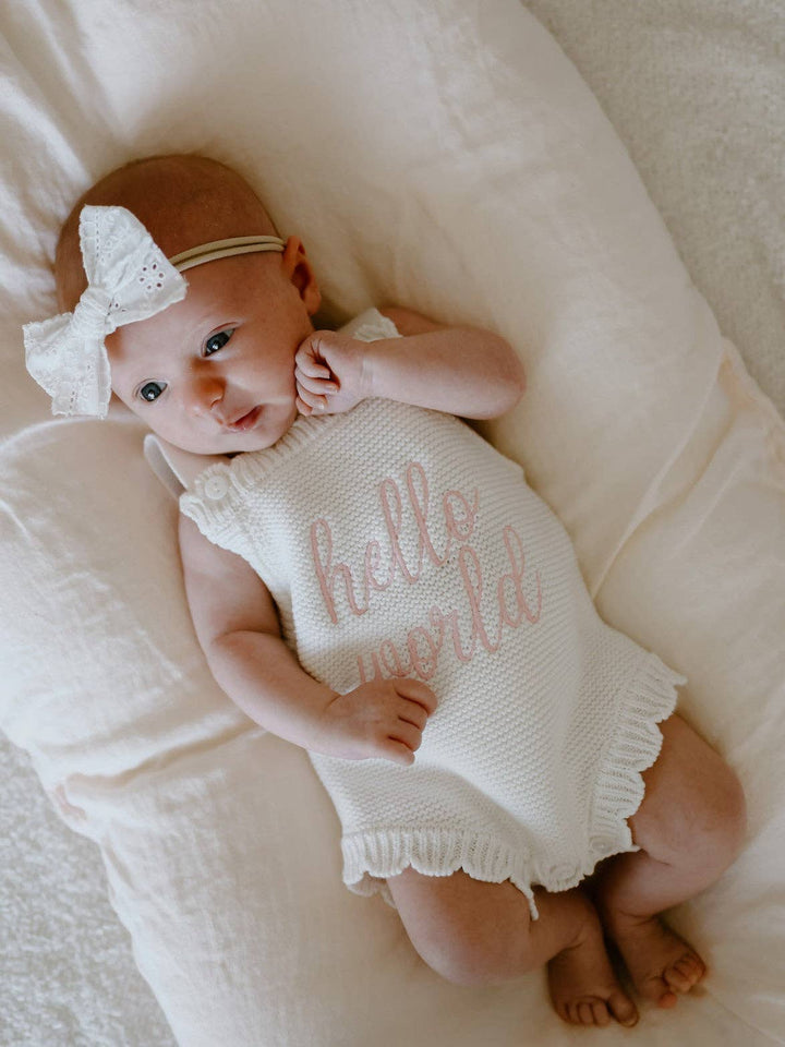 Hello World Romper