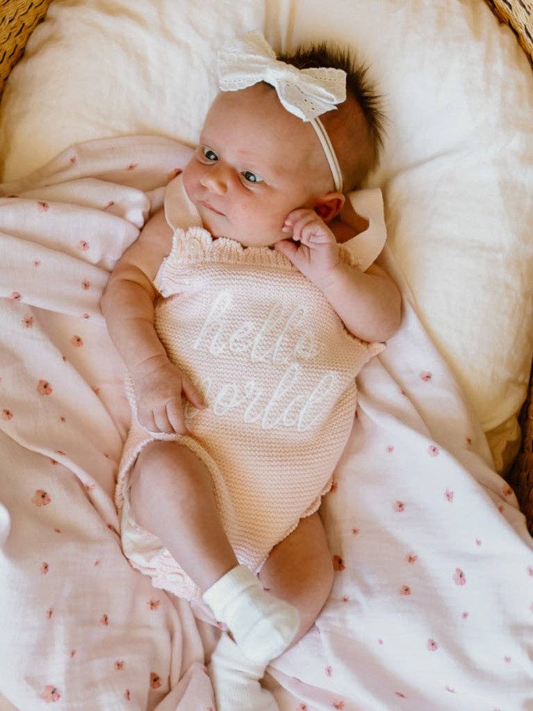 Hello World Romper