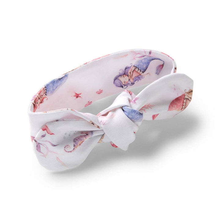 Mermaid Organic Topknot/Bow