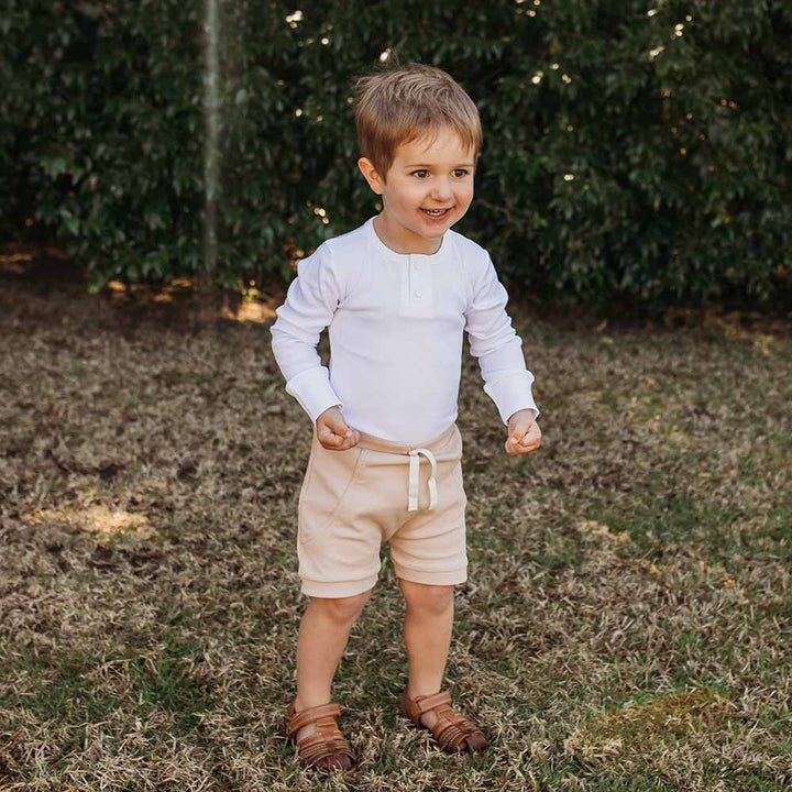 Milk Long Sleeve Organic Bodysuit