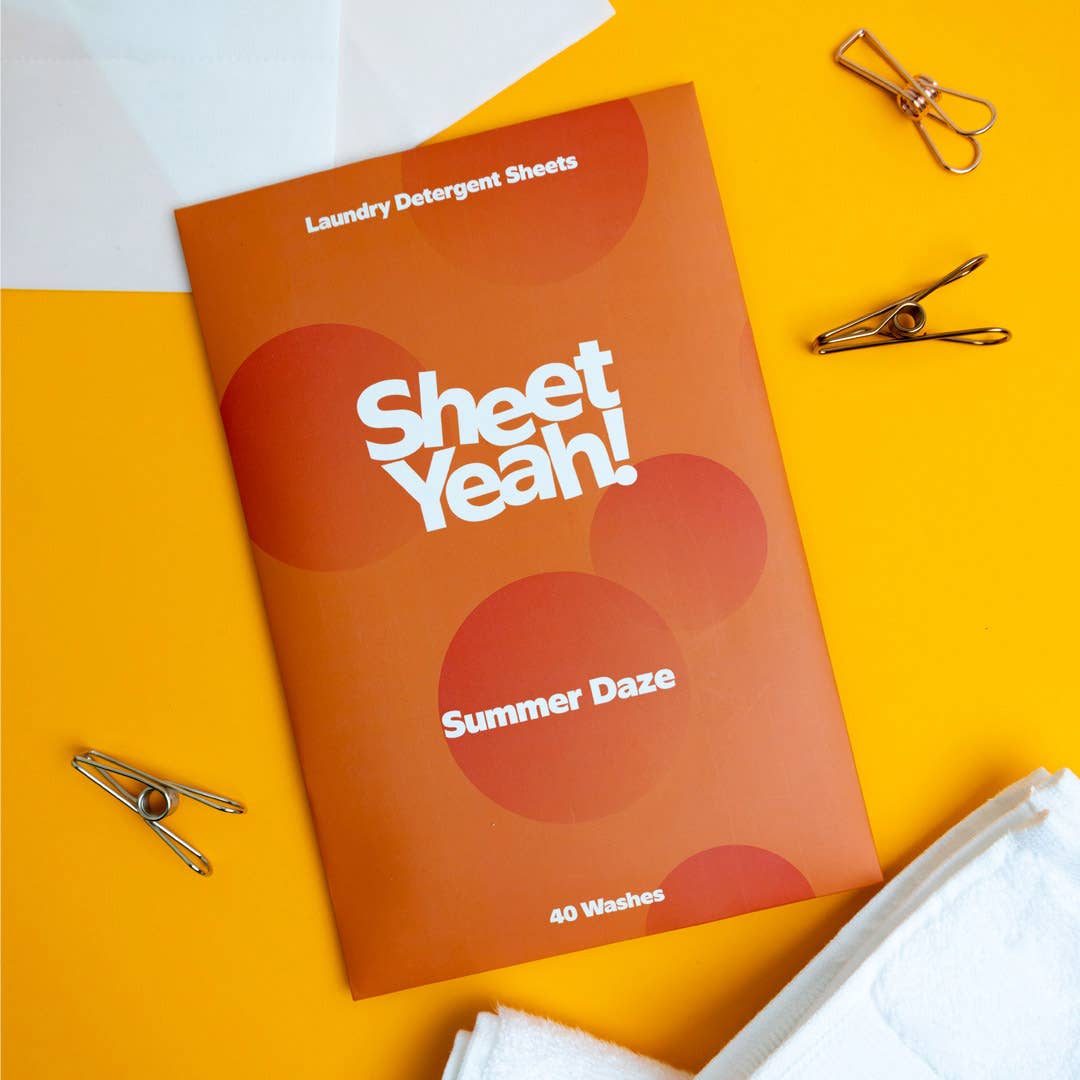 Sheet Yeah! Laundry Detergent Sheets Summer Daze