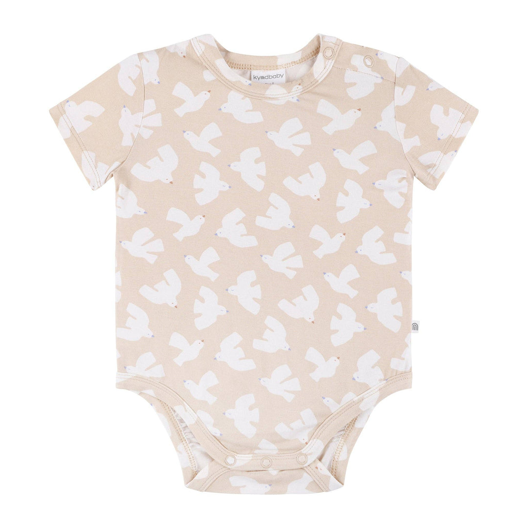 Comfy Bodysuit Short Sleeve - Seagull