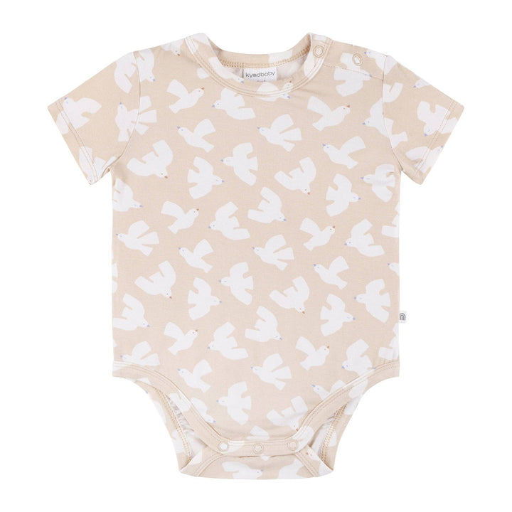 Comfy Bodysuit Short Sleeve - Seagull