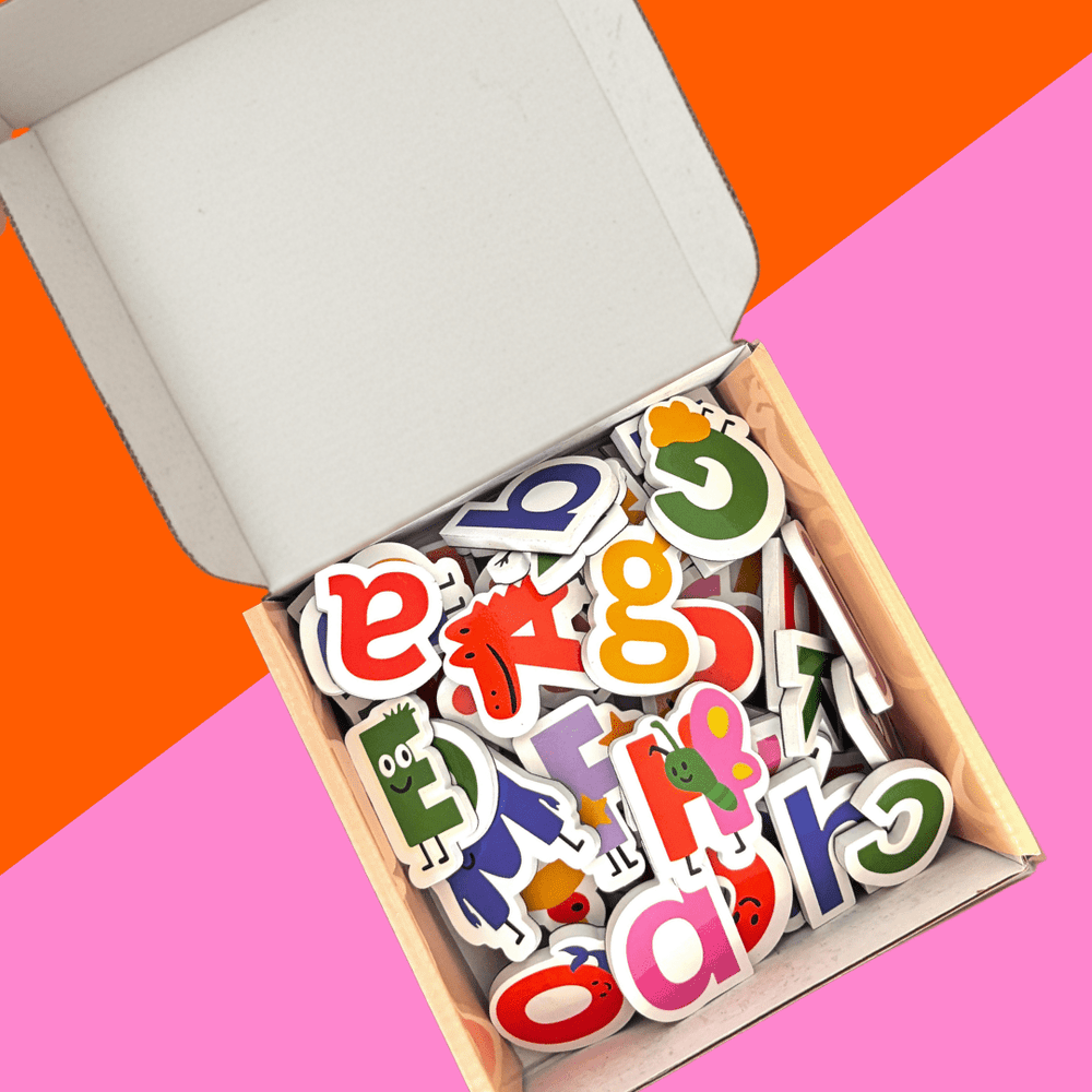 Alphabet Magnet Set | Magnetic Letters for Kids Early Literacy