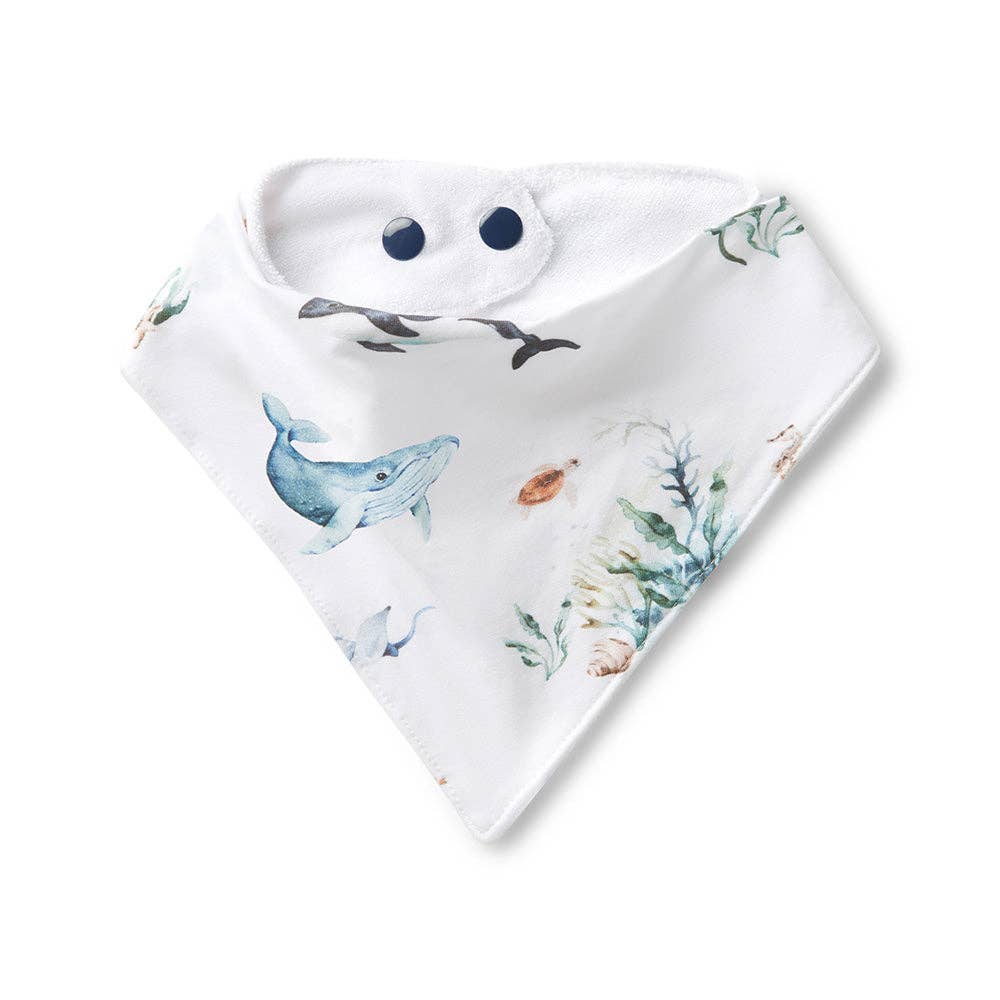 Ocean Organic Dribble Bib