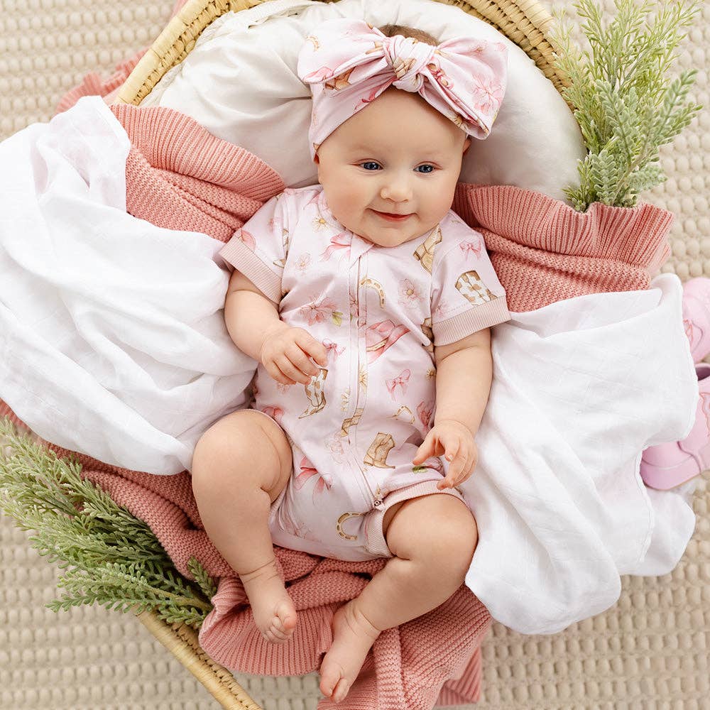 Boots & Bows Organic Snuggle Shortie