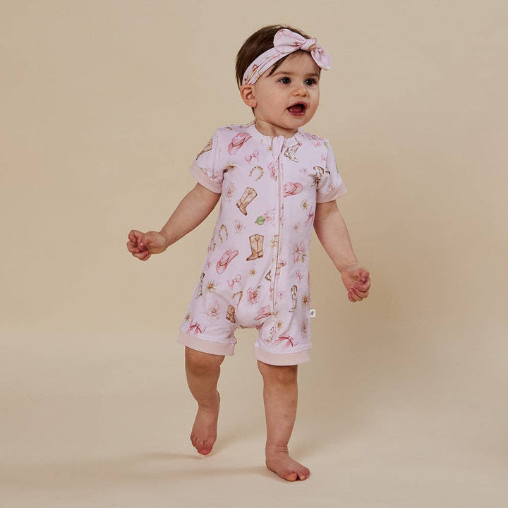 Boots & Bows Organic Snuggle Shortie