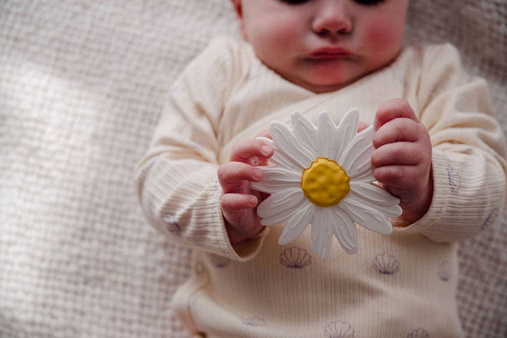 Silicone Teether - Milk Daisy