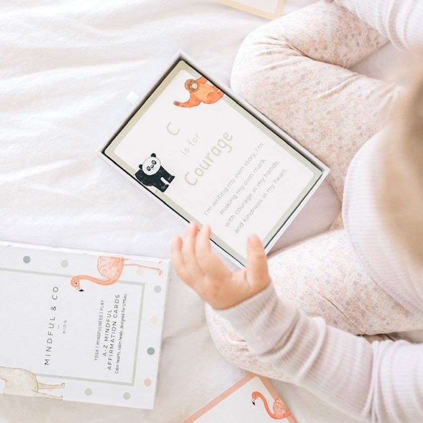A–Z Mindfulness Affirmation Cards for Kids