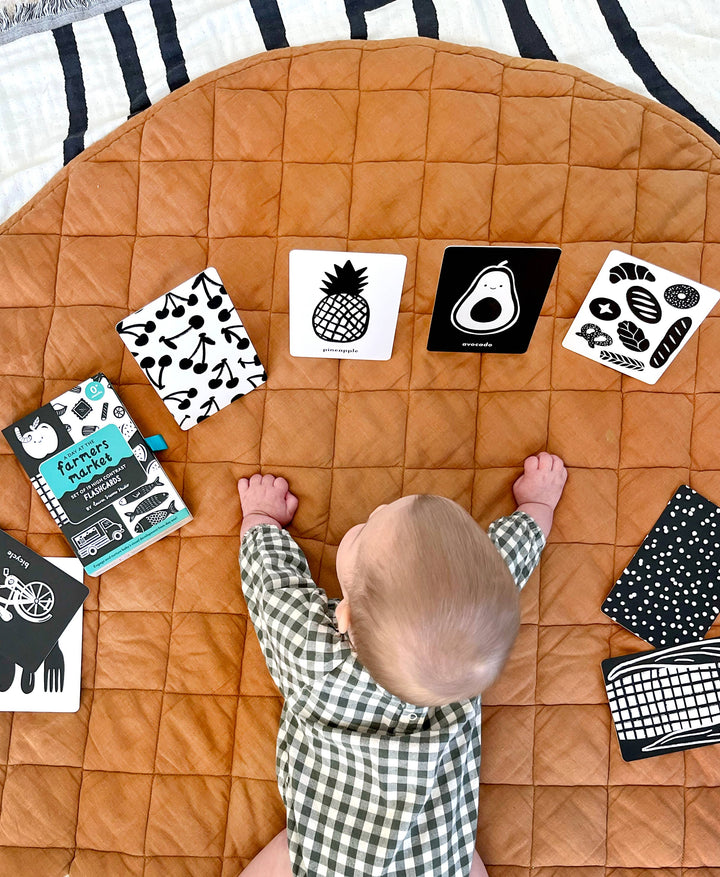 High Contrast Flashcards for Baby - Sensory Newborn Gift