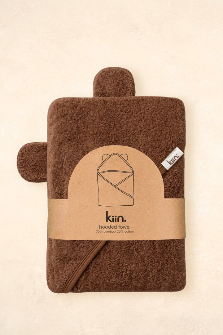 Hooded Towel - Chocolate