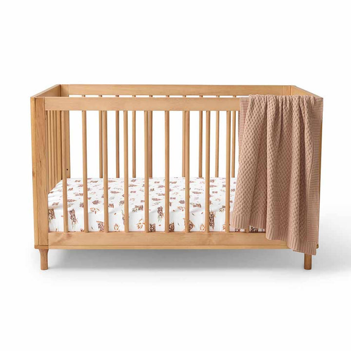 Koala Organic Fitted Cot Sheet