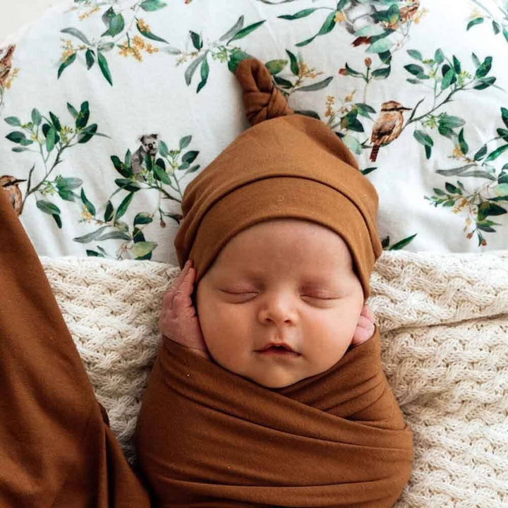 Bronze Knotted Beanie