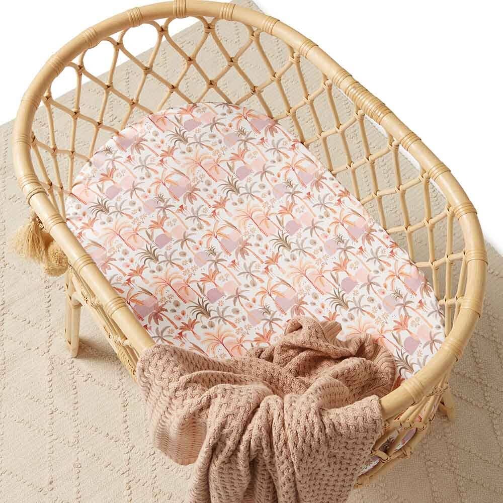 Palm Springs Bassinet Sheet / Change Pad Cover