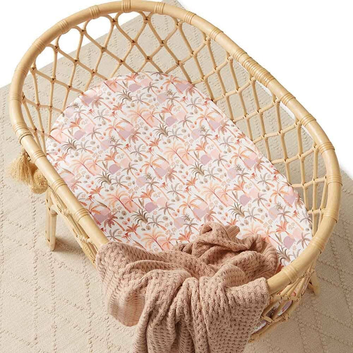 Palm Springs Bassinet Sheet / Change Pad Cover