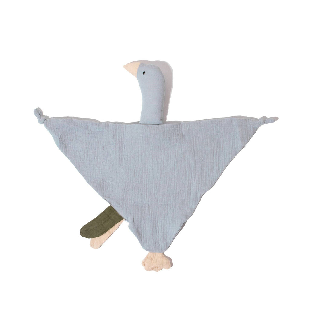 Goose Comforter Baby Security Blanket - Aluminium