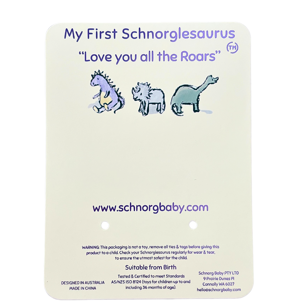 Schnorglesaurus Mini Rory.