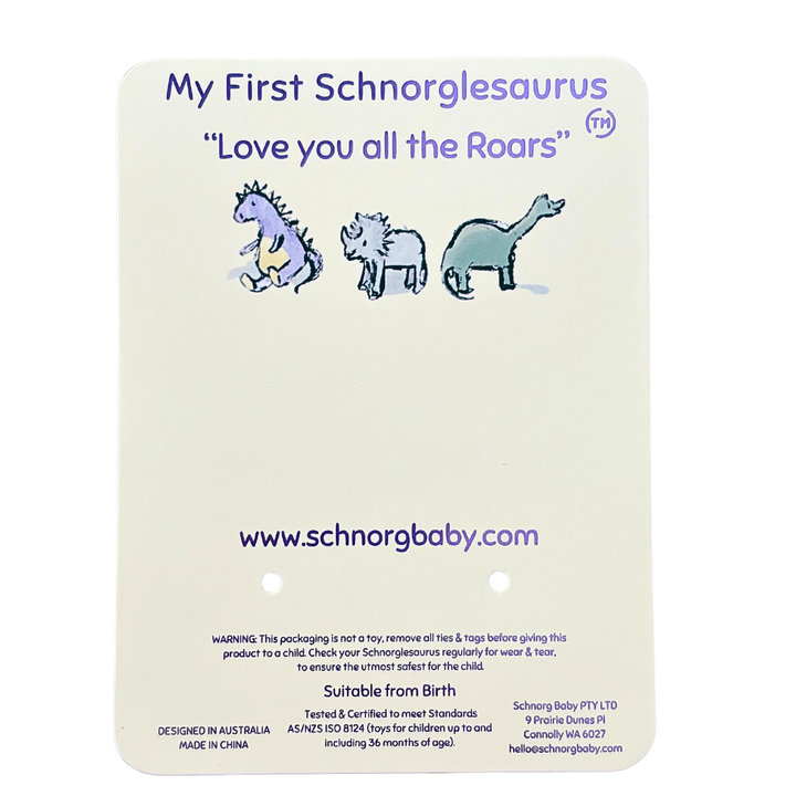 Schnorglesaurus Mini Rory.