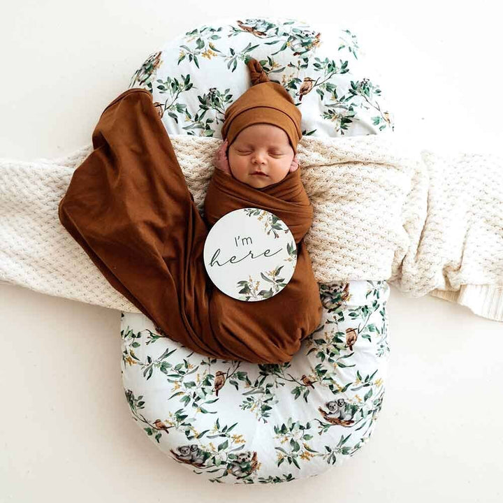 Eucalypt Bassinet Sheet / Change Pad Cover