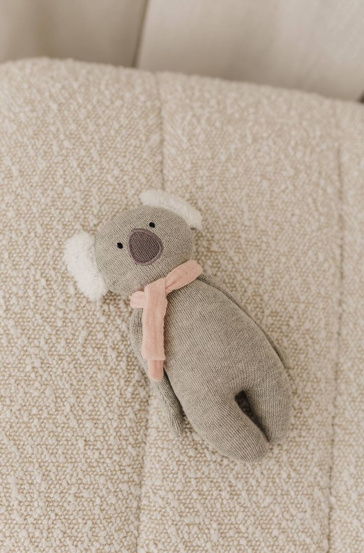 Dusty Pink Koa the Koala Rattle Doll