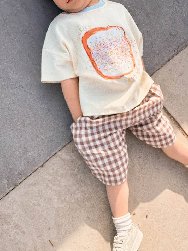Pop's Bermuda Shorts | Brown Tartan