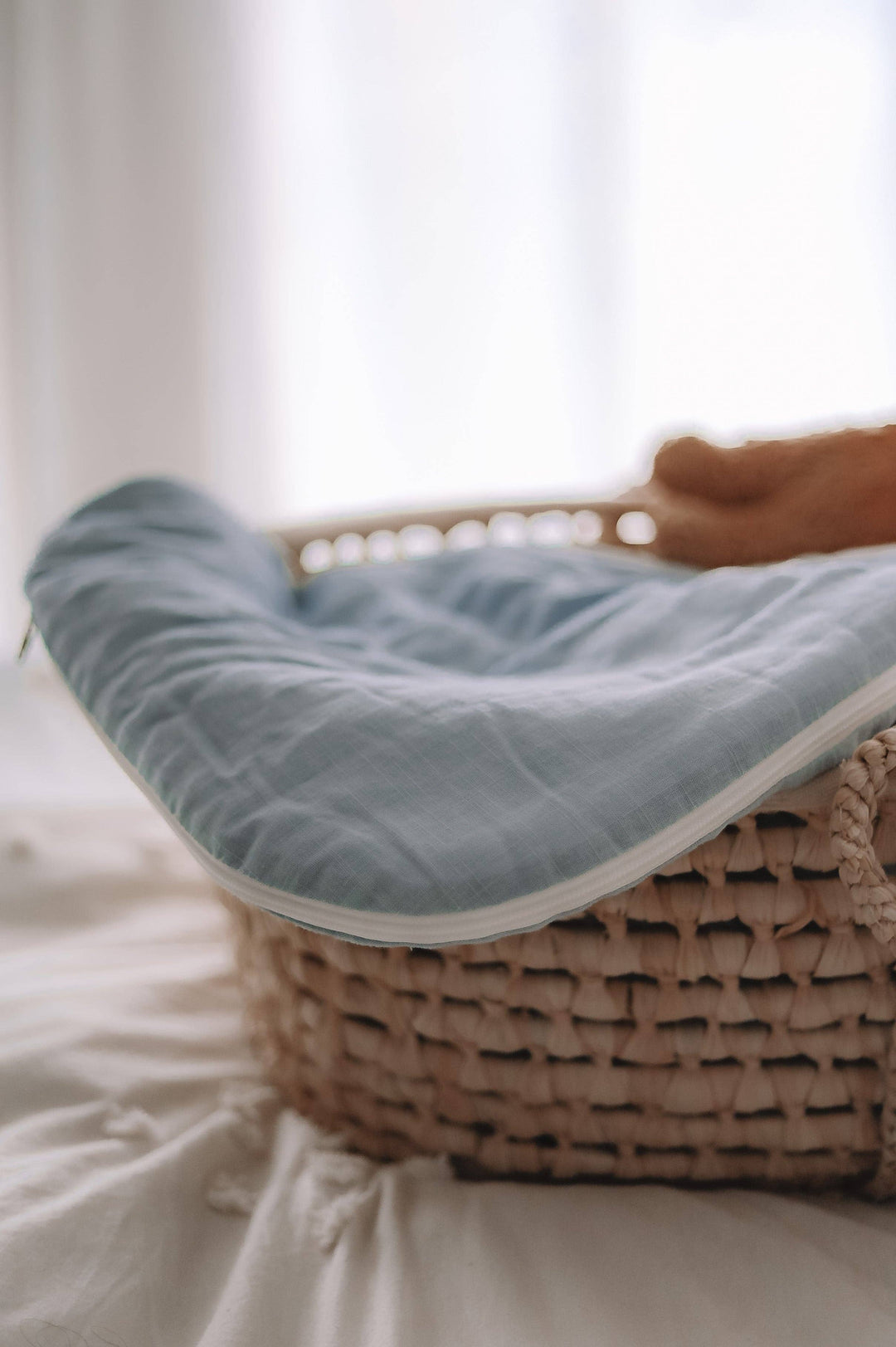 Cornflower 2.5 TOG      Baby Sleeping Bag Bamboo Linen