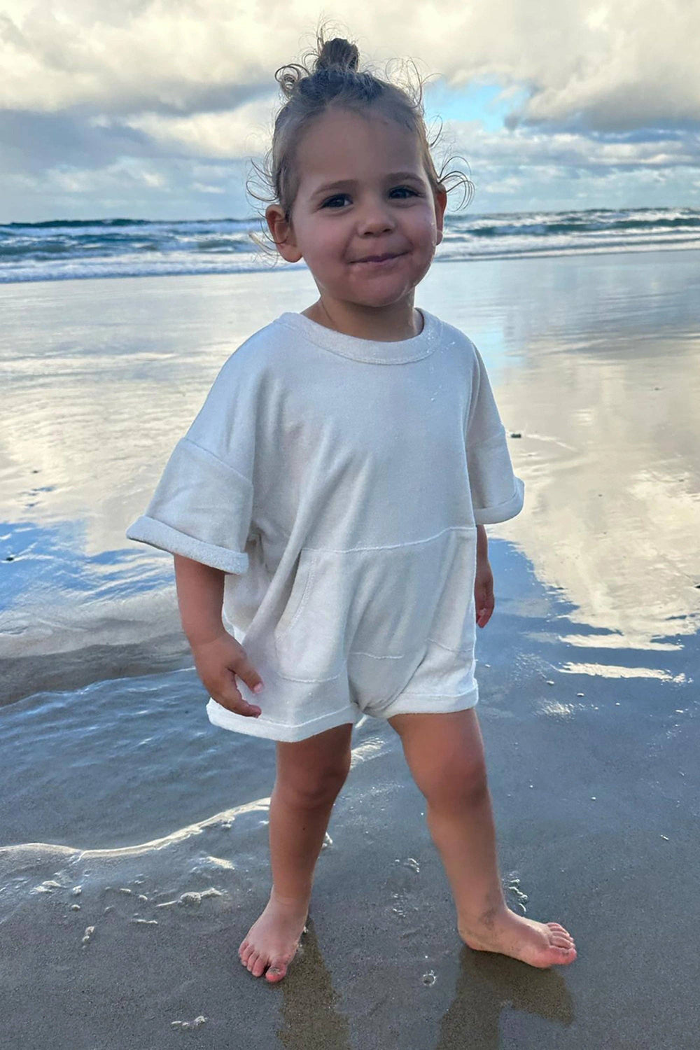 Mini Terry Romper