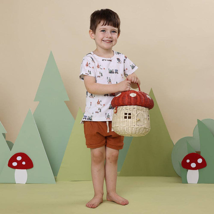 Trains Organic T-Shirt