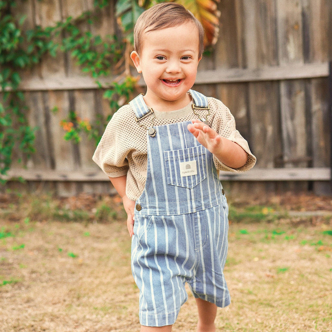 Woven Overall - Washed Denim