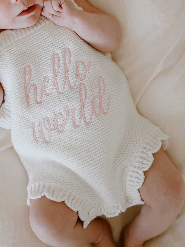 Hello World Romper
