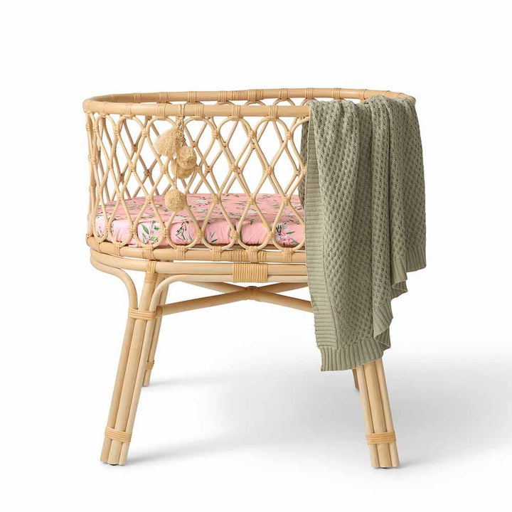 Cockatoo Organic Bassinet Sheet / Change Pad Cover