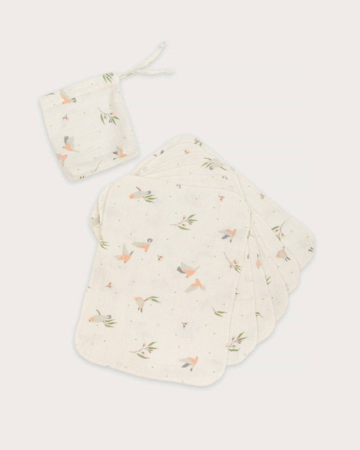Muslin Wash Cloths (6 Pack) - Galah