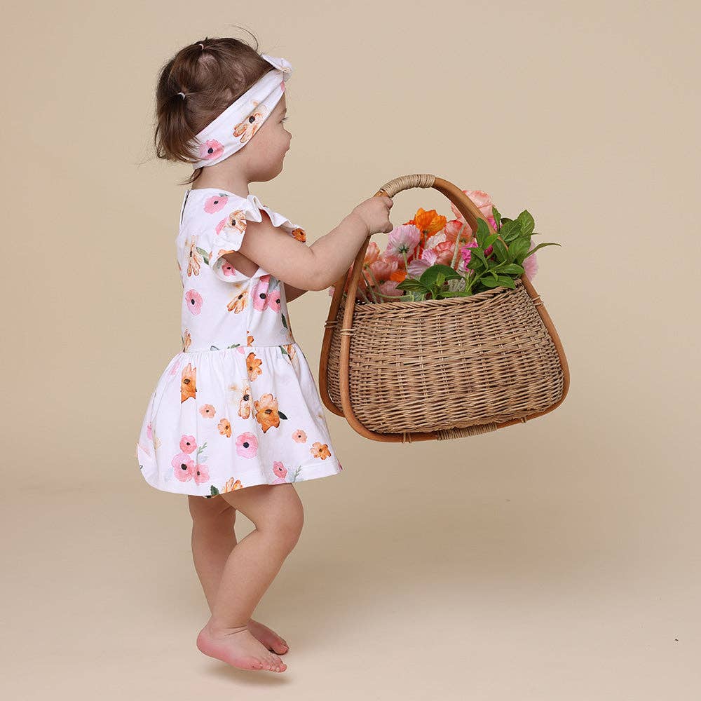 Poppy Short Sleeve Organic Dress