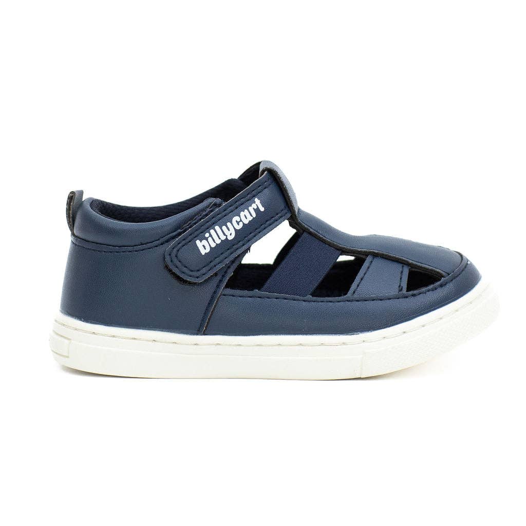 TARYN navy blue unisex toddler sandals