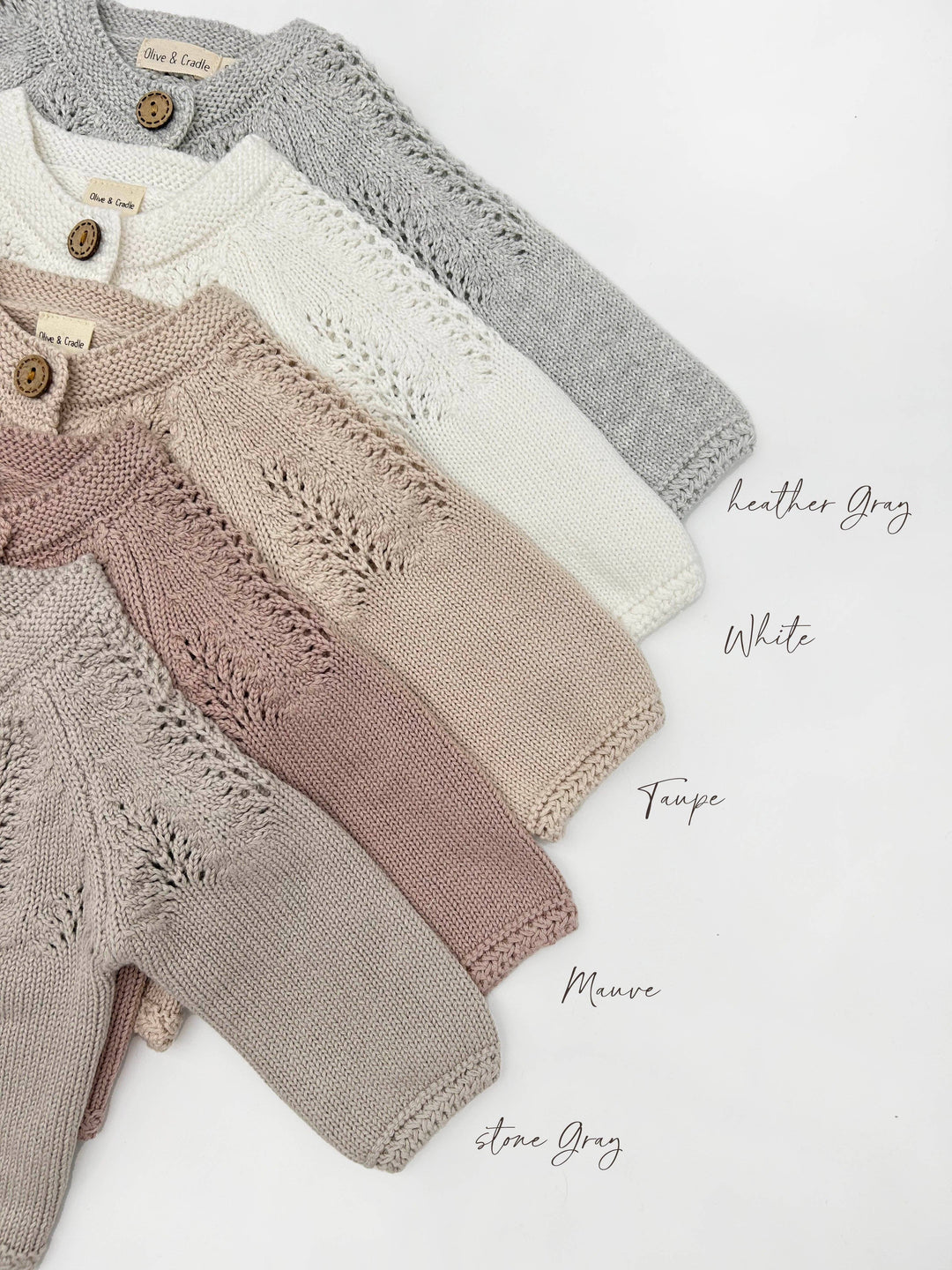 Olesya Cotton Knit Cardigan
